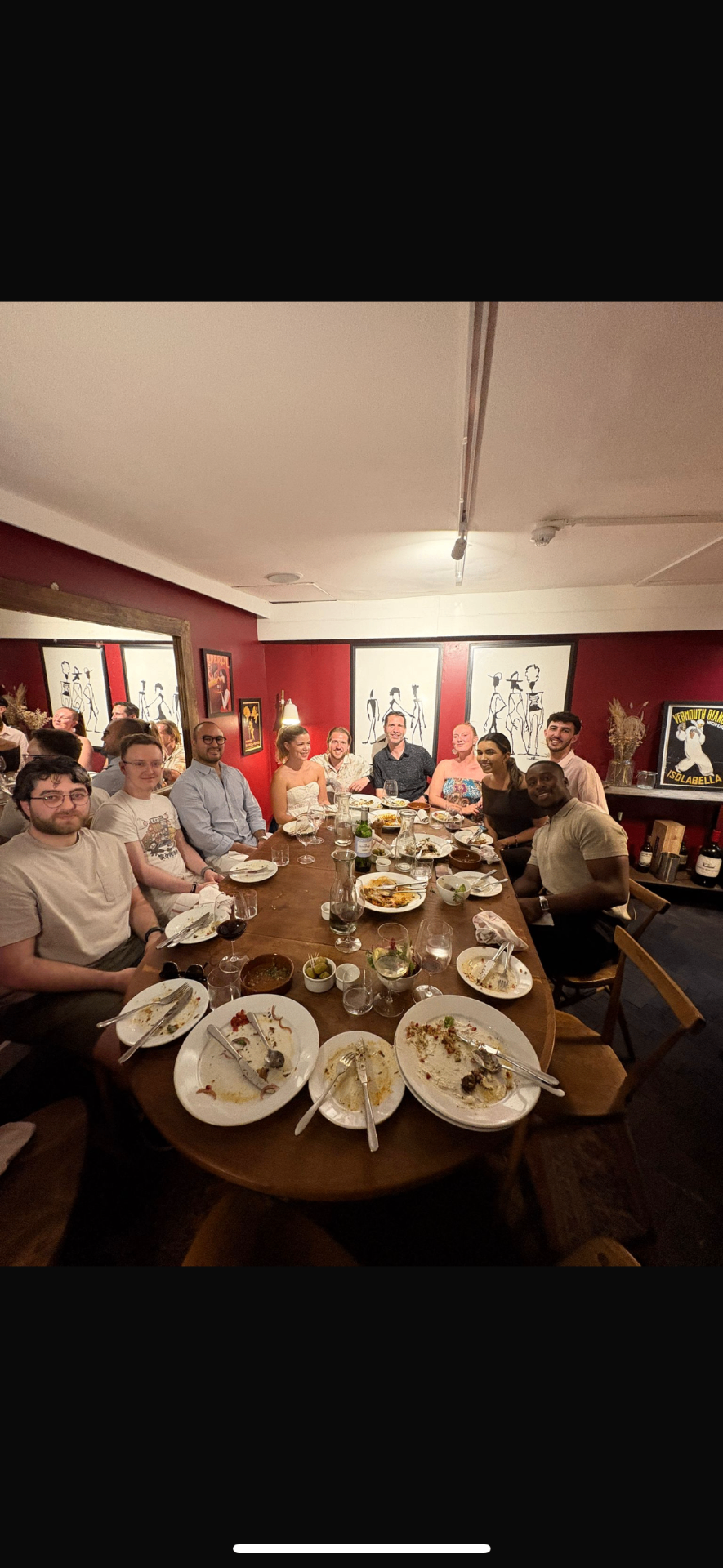 15 Under 30 supper club moment